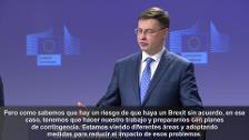 Bruselas presenta planes de contingencia para Brexit sin acuerdo