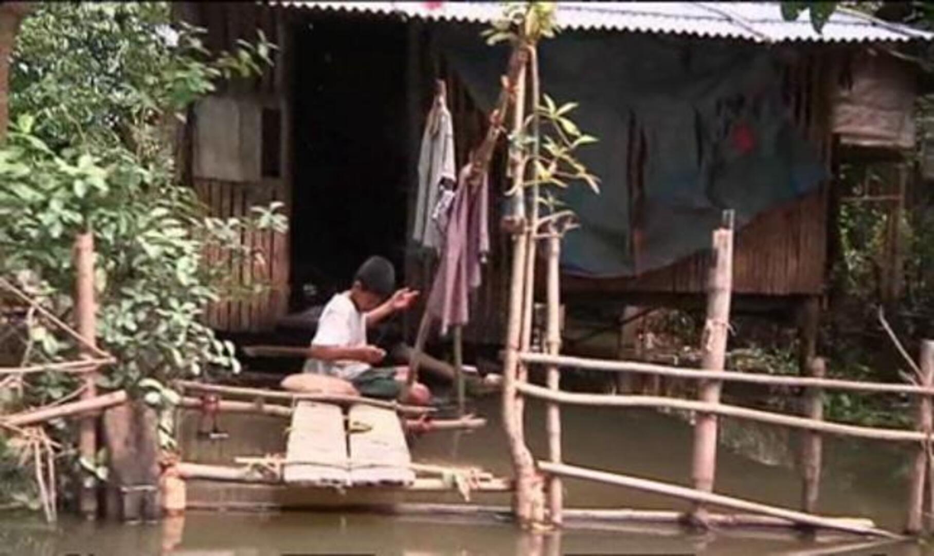 El agosto más lluvioso en una década obliga a desalojar a miles de birmanos