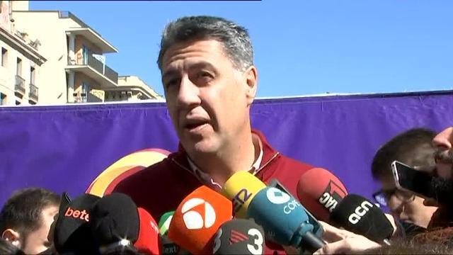 PP, PSC y Ciudadanos, unidos en la marcha contra el procés en Barcelona