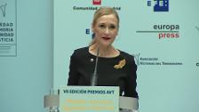 Cifuentes reafirma compromiso con las víctimas del terrorismo