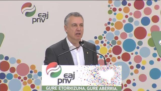 Urkullu reclama un Govern &quot;estable y sólido&quot; que &quot;fulmine el 155&quot;