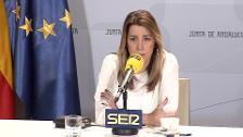 Susana Díaz afirma que cuenta con el apoyo de Sánchez