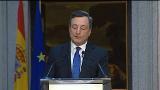 Draghi anima a los países de la Eurozona a fijarse en las reformas económicas de España