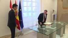 Sánchez recibe al primer ministro de Luxemburgo
