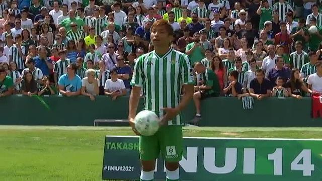 Takashi Inui: &quot;¡Viva el Betis &#039;manquepierda&#039;!&quot;