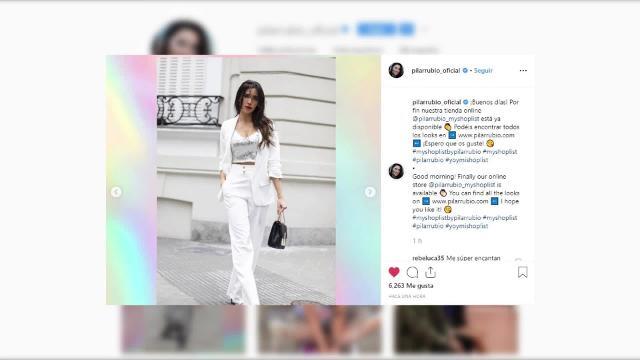 Pilar Rubio estrena su tienda de moda online