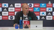 Zidane: "Estoy contento de que el Real Madrid haya llegado hasta aquí"