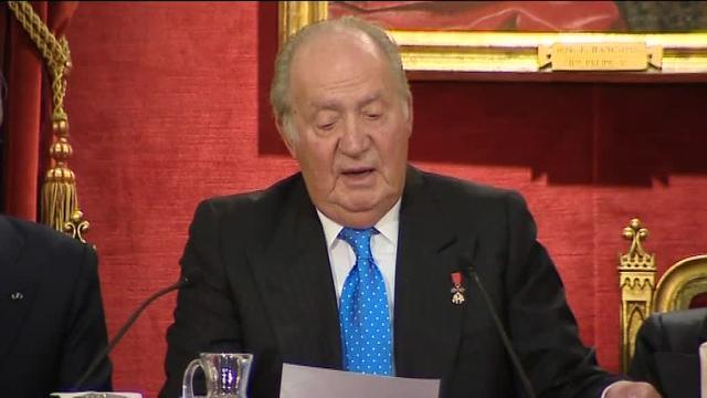 La Real Academia de la Historia rinde homenaje al rey Juan Carlos I por su reinado