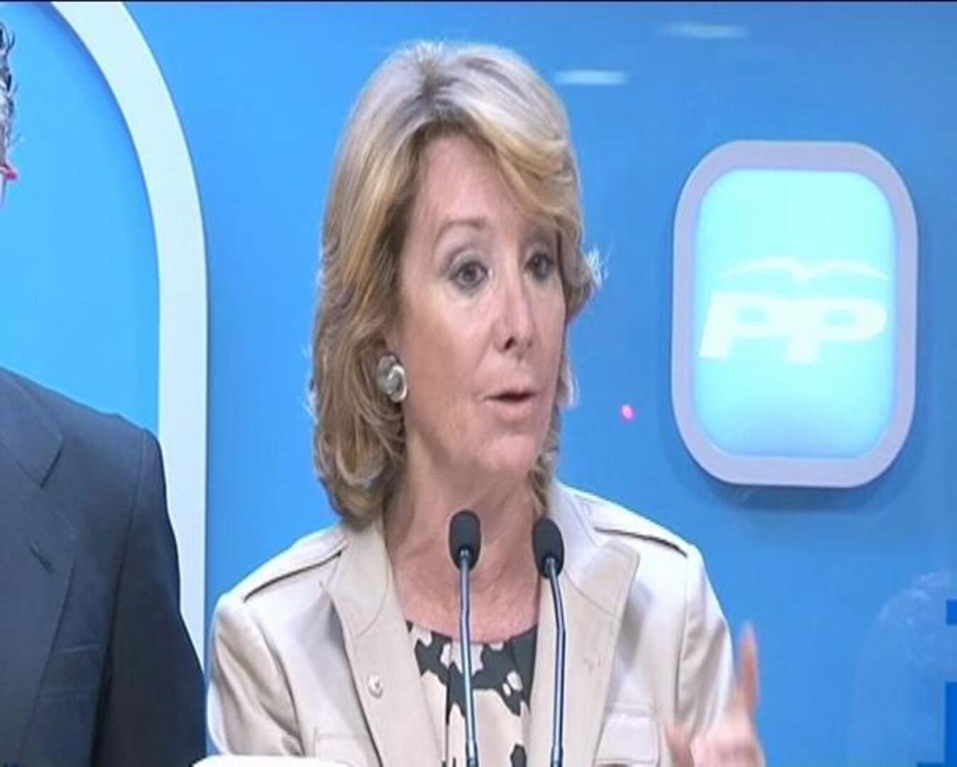 Aguirre: «La huelga de los profesores es absurda, irracional y política»