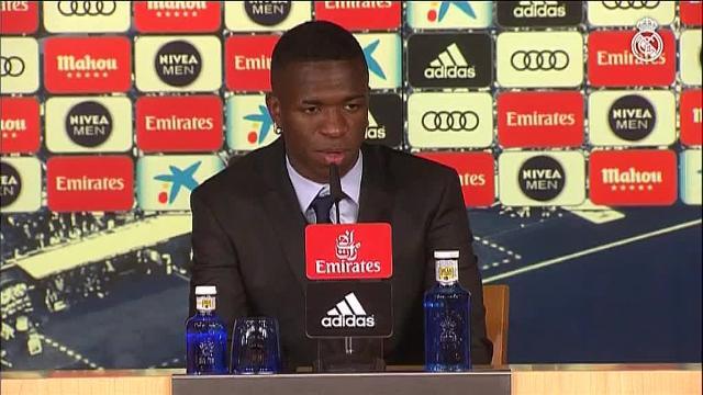 Vinícius Junior: &quot;Me faltan palabras para describir el momento que estoy viviendo&quot;