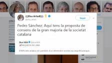 Torra pide a Sánchez "que sea valiente" y que acepte una reunión con un "diálogo abierto"