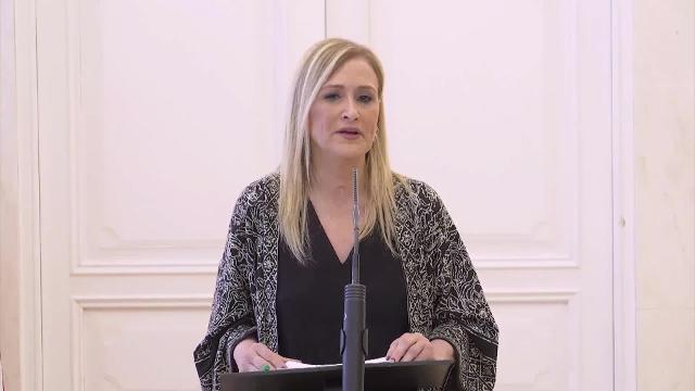 Una foto de archivo de Cristina Cifuentes