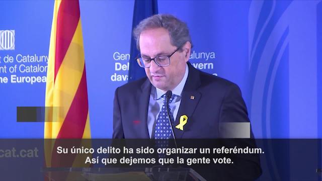 Puigdemont seguirá defendiendo la &quot;causa justa&quot; de Cataluña
