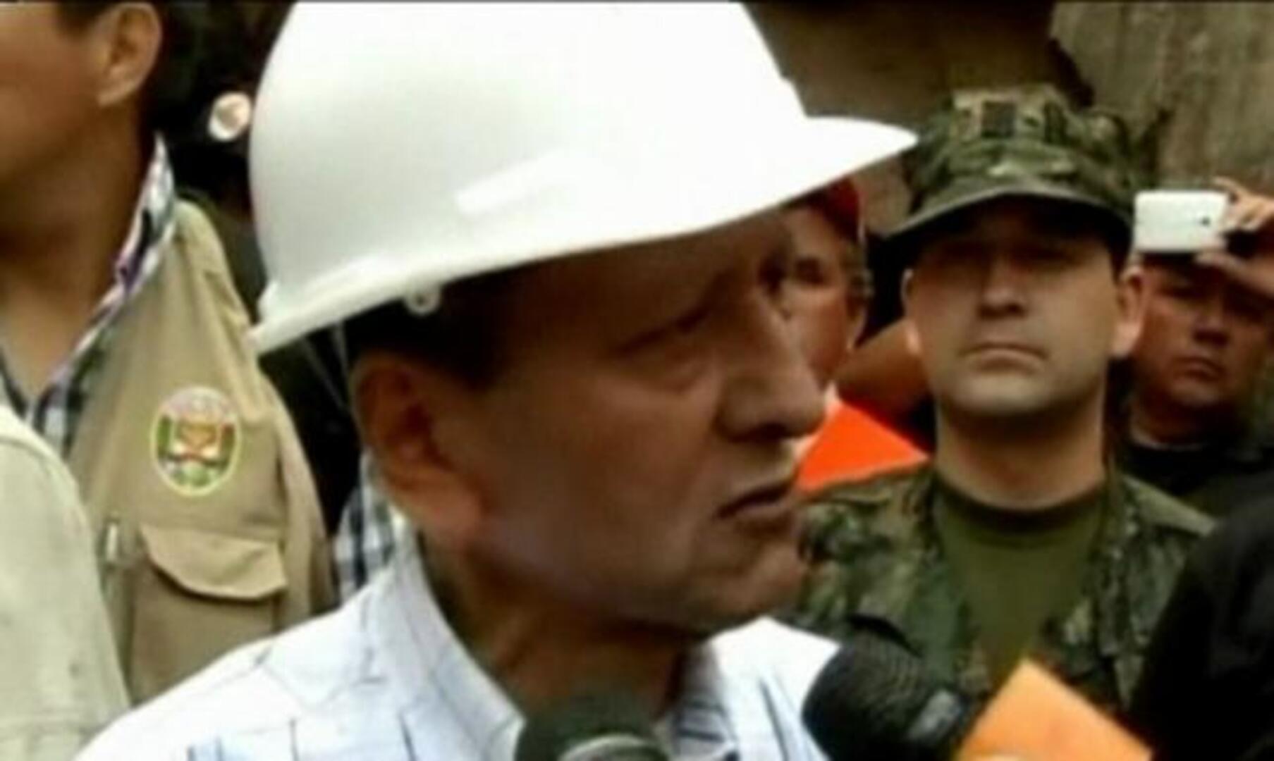 Perú pide ayuda para rescatar a nueve mineros atrapados desde el jueves