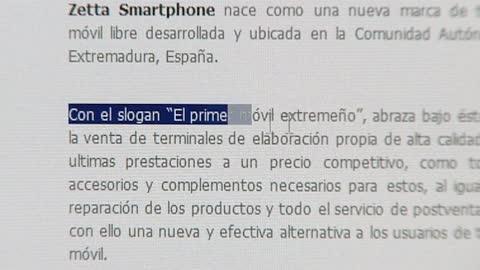 Detalle promocional de los teléfonos