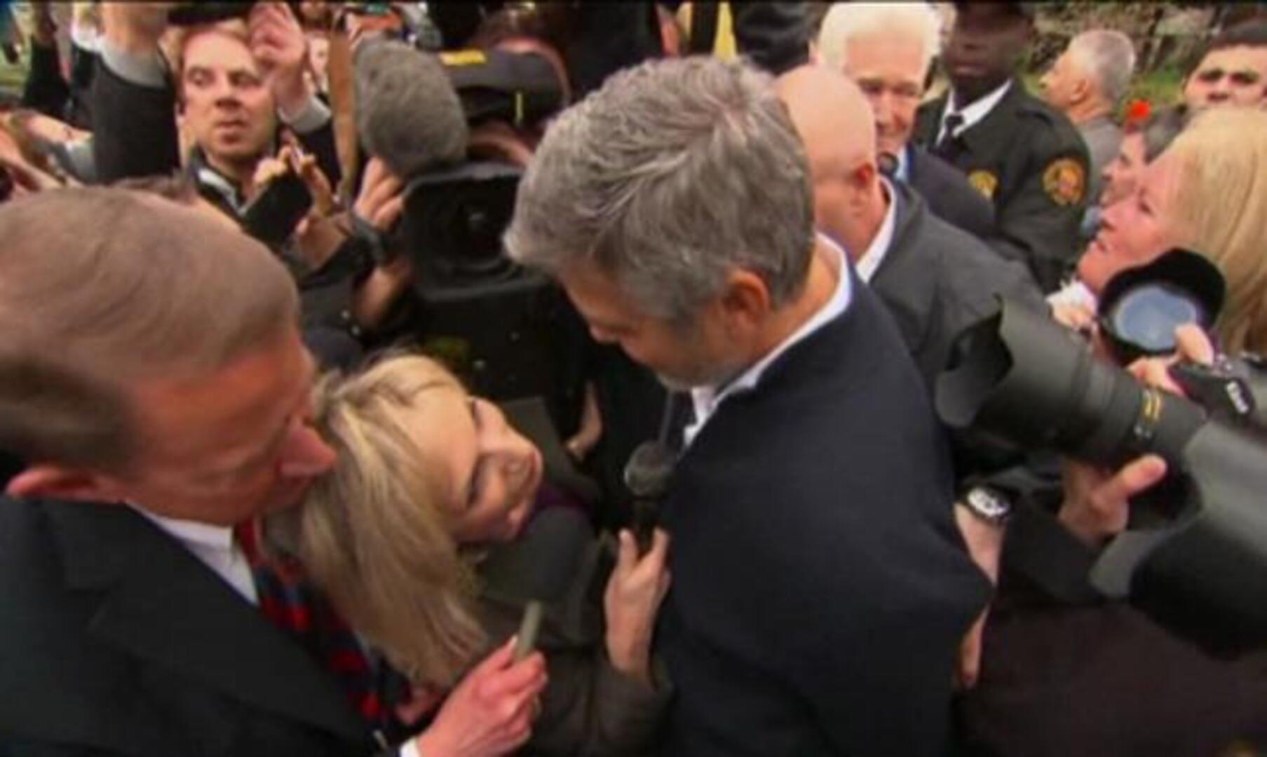 George Clooney, en libertad tras ser detenido ante la embajada de Sudán en Washington