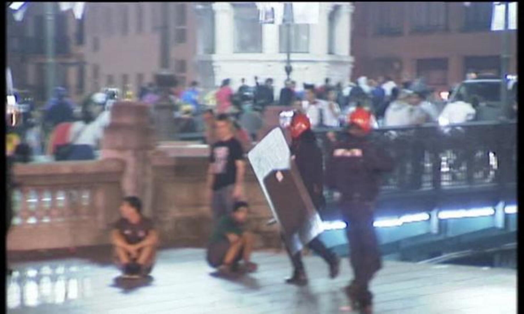 Detenidas 31 personas en las calles de Bilbao por el derribo de una casa «okupa»