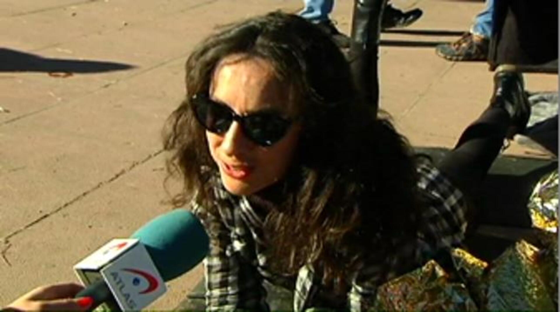 Madonna, durante el concierto de este martes en Barcelona