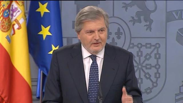 El portavoz del Gobierno, Íñigo Méndez de Vigo