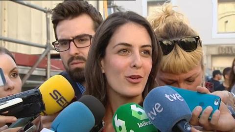 La portavoz de Podemos en el Ayuntamiento de Madrid, Rita Maestre