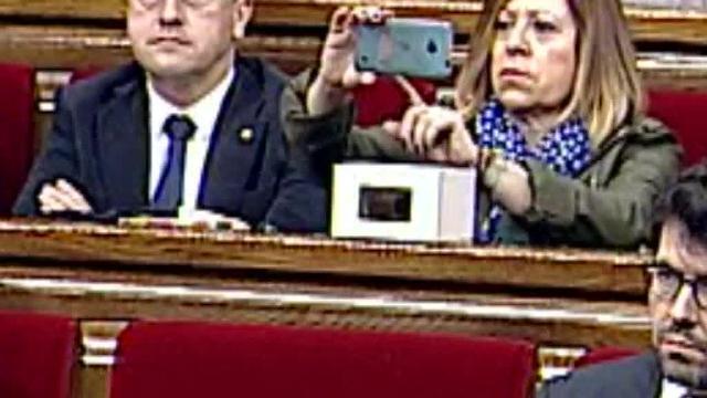 Francesc Homs, a la salida del Tribunal Superior de Justicia de Catalañua