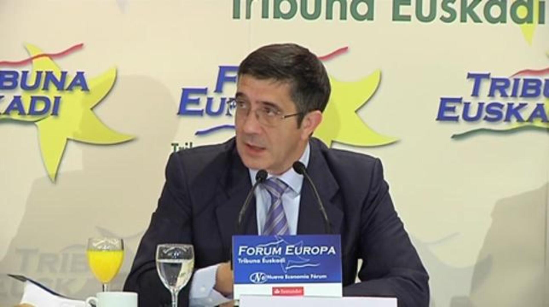 Patxi López sobre Bolinaga: «Los demócratas debiéramos estar contentos»