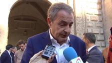 Zapatero: "los independentistas saben que su objetivo es inviable"