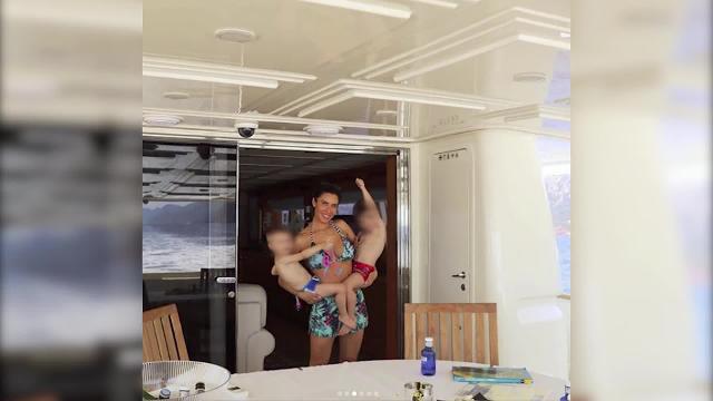 Pilar Rubio y Sergio Ramos disfrutan de sus vacaciones en familia