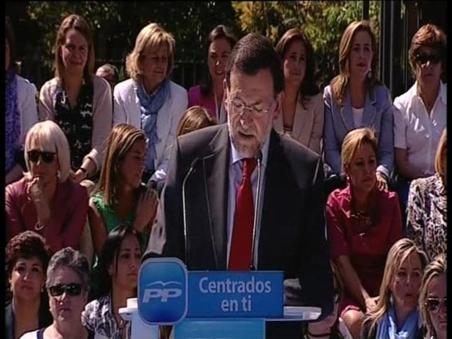 Rajoy y sus mujeres