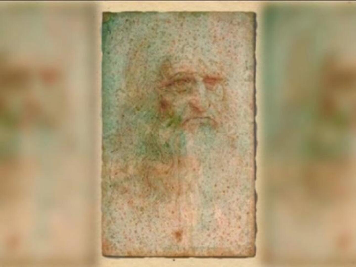 El famoso autorretrato de Leonardo da Vinci, en estado crítico