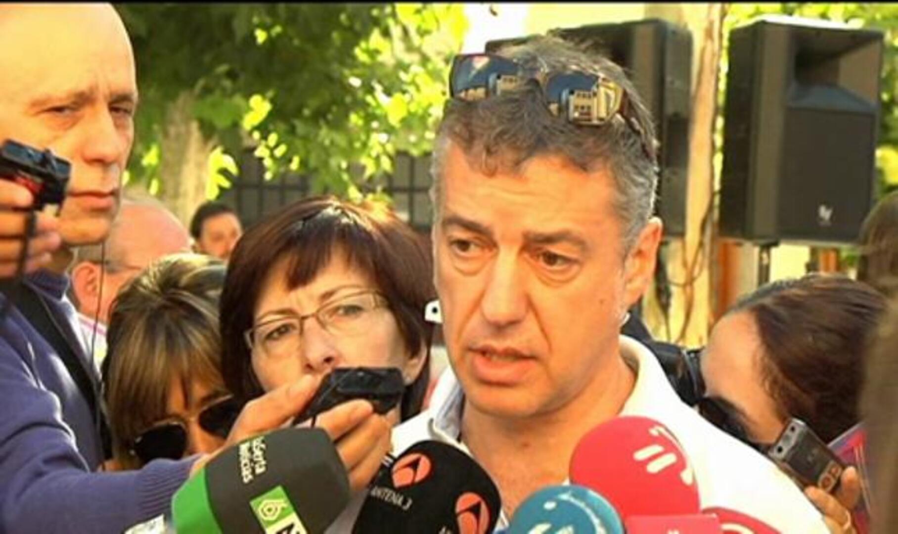 Urkullu a Otegi: «Espero que sea absolutamente sincero»