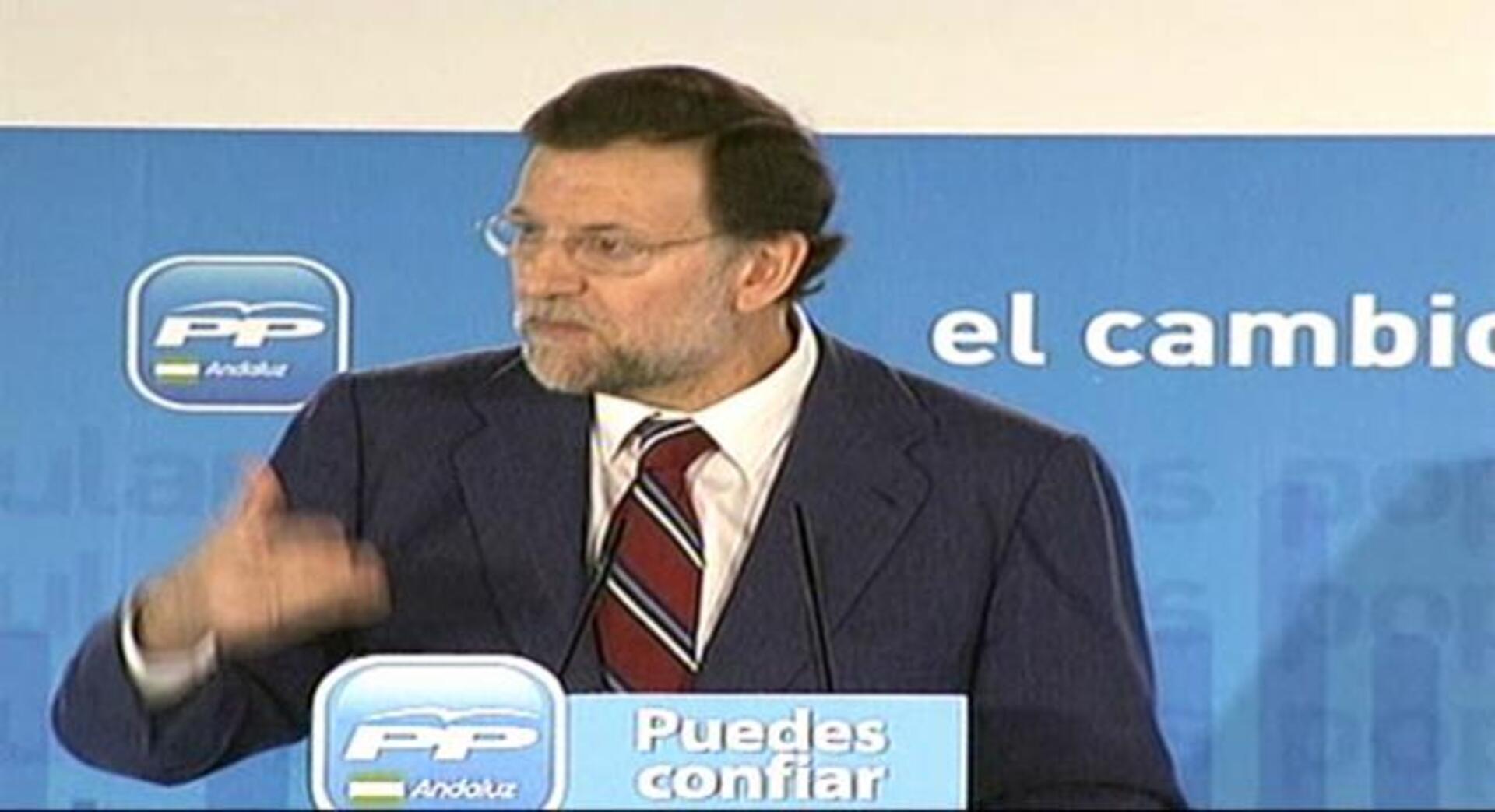 Rajoy demanda responsabilidades políticas por el escándalo de los ERE en Andalucía