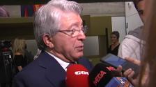 Cerezo sobre el encuentro con el Barça: "Las impresiones son buenísimas, creo que tenemos un equipo magnífico"