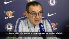 Sarri: "Kepa cometió un gran error, pero tenemos que ser tolerantes"