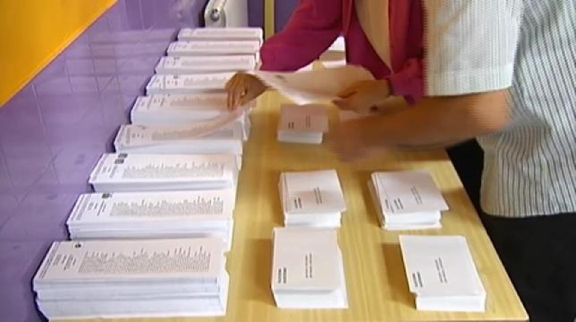 La diputada de la CUP Gabriela Serra, en la rueda de prensa posterior a la reunión del Consejo Político de la CUP