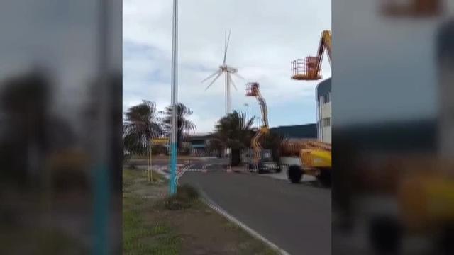 El viento y la lluvia ponen en jaque a las Islas Canarias