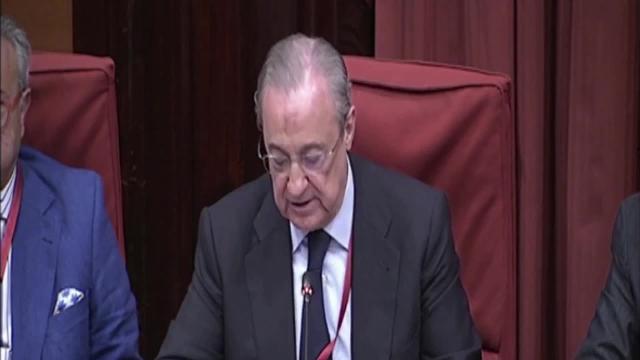 Florentino Pérez sobre el Proyecto Castor: &quot;No he intervenido en nada. Poco les puedo ayudar&quot;