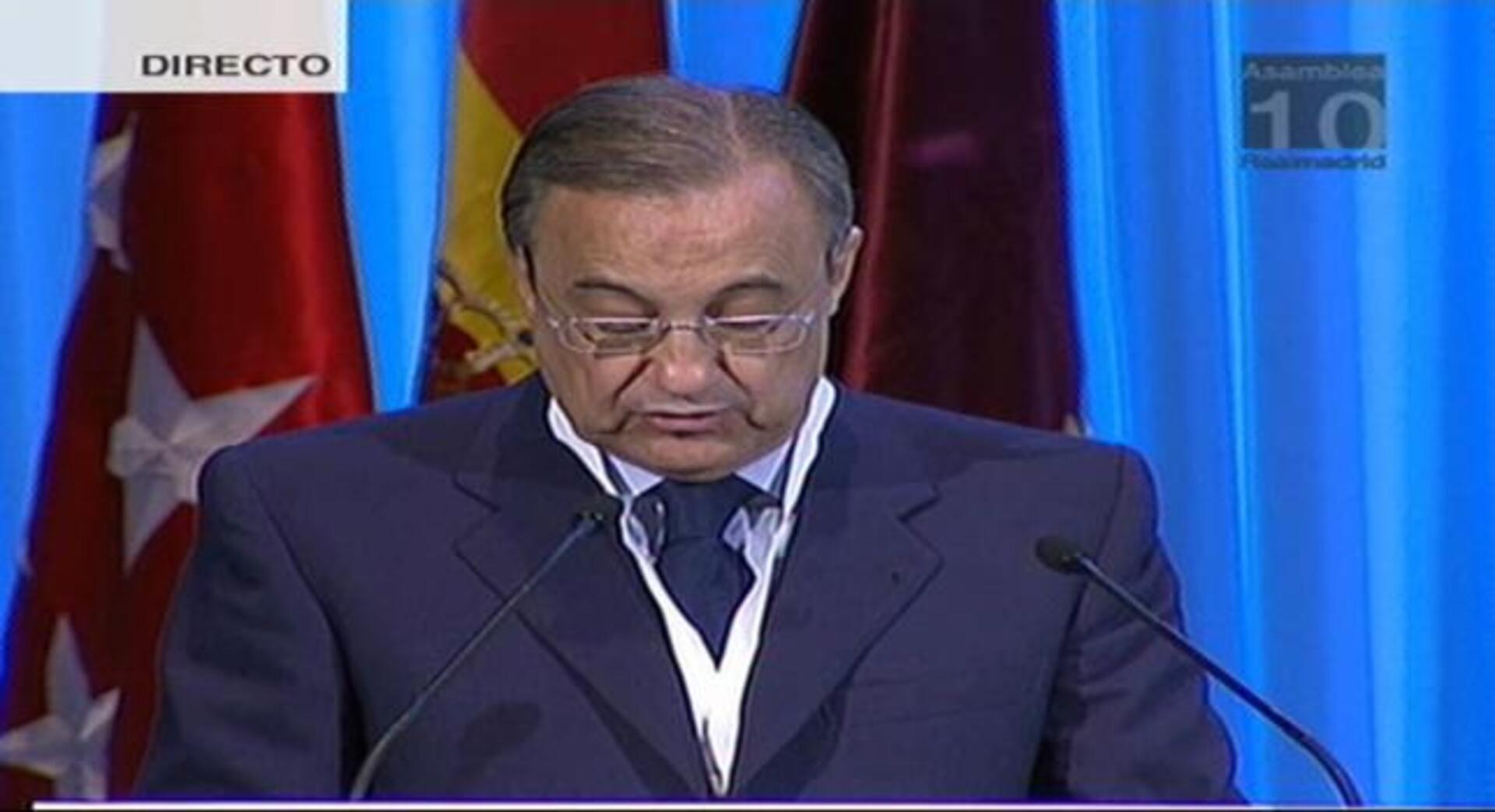 Florentino Pérez: «Mourinho tiene una pasión incontenible por el triunfo»