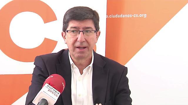 Marín (Cs) ve &quot;cerca&quot; un gobierno de Susana Díaz con Podemos