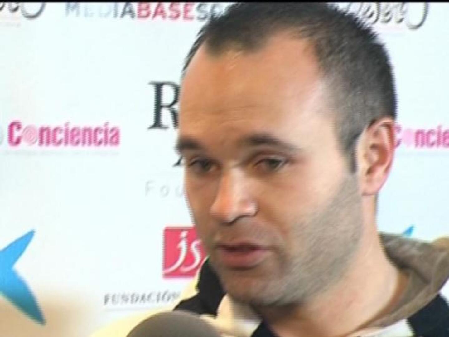 Andrés Iniesta ya es papá