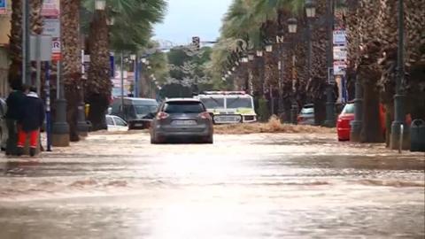 Vídeo: Intensas lluvias caen en la Región de Murcia