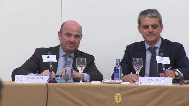 El ministro de Economía, Luis de Guindos