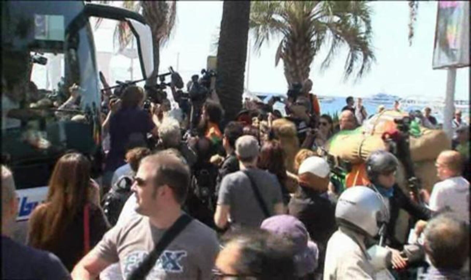 La tropa de «Moonrise Kingdom» anima la primera alfombra roja en el Festival de Cannes