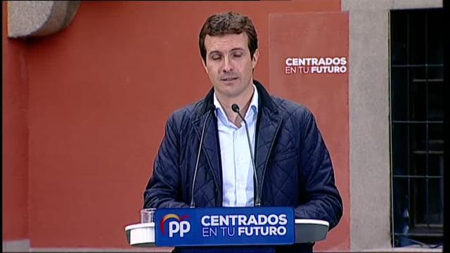 Casado sobre la suspensión de los diputados: &quot;Si lo hace será gracias al PP&quot;