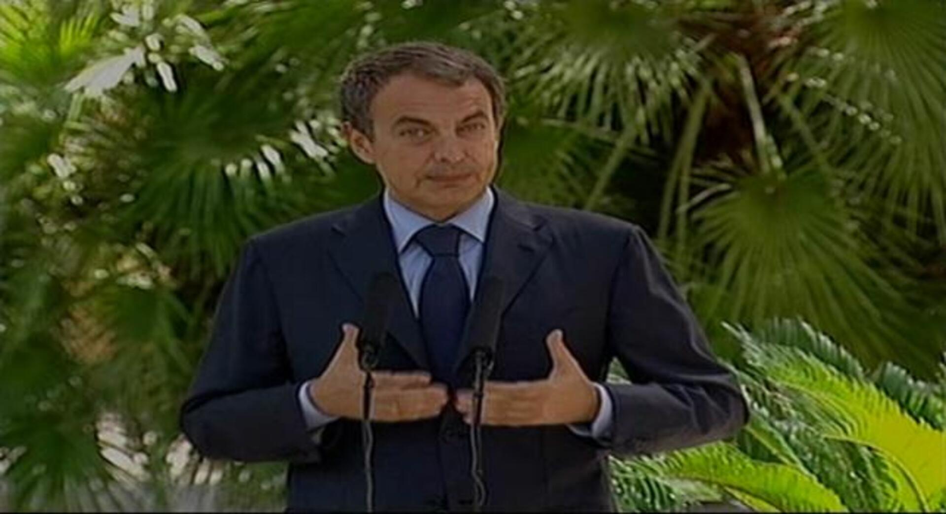 Zapatero avisa de que habrá peores datos económicos hasta finales de año