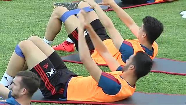 La selección española Sub-21 se prepara para enfrentarse a Italia