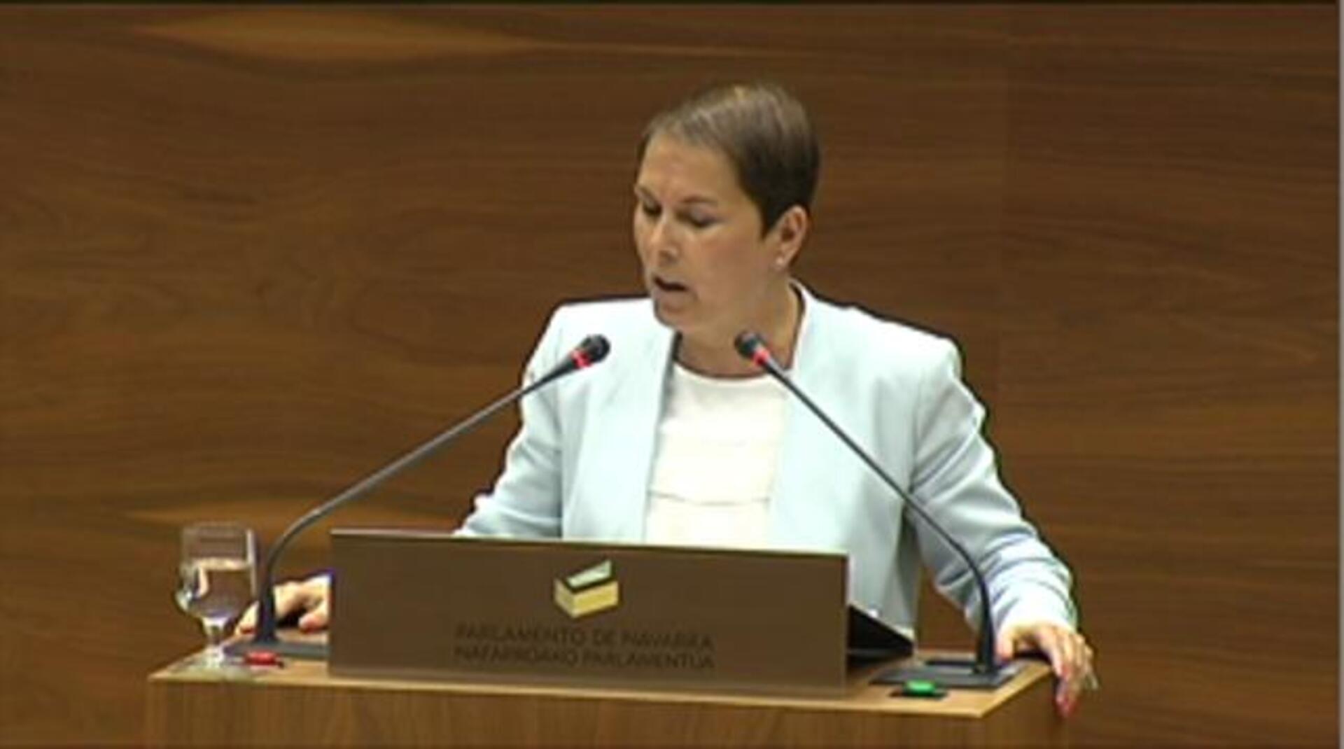 Vídeo: Así fueron las palabras de Uxue Barkos: "Seré una presidenta abertzale en una comunidad que no lo es"