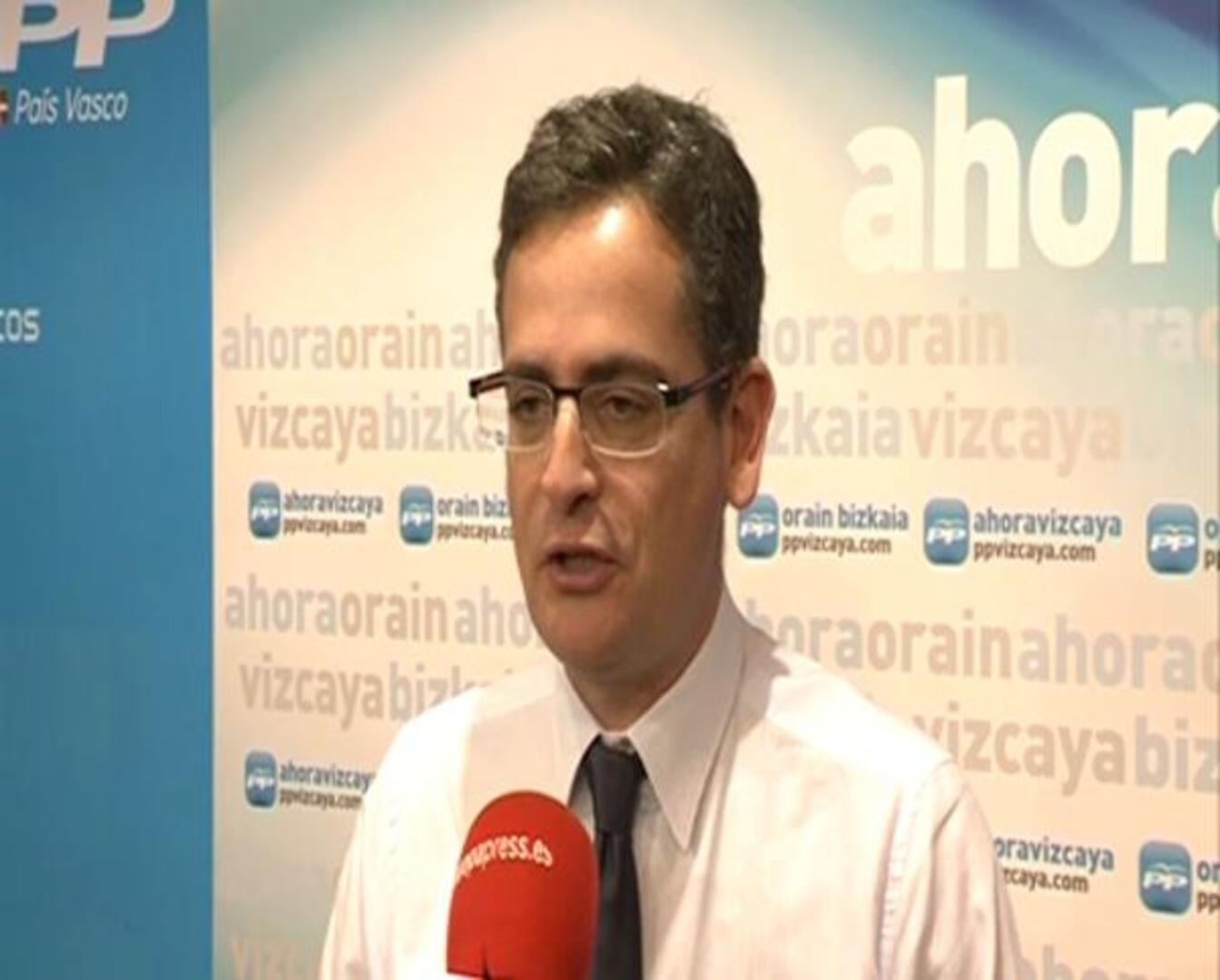 Basagoiti cree que Eguiguren «quiere rentabilizar la paz»