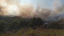 Estabilizan el incendio forestal declarado en Mijas