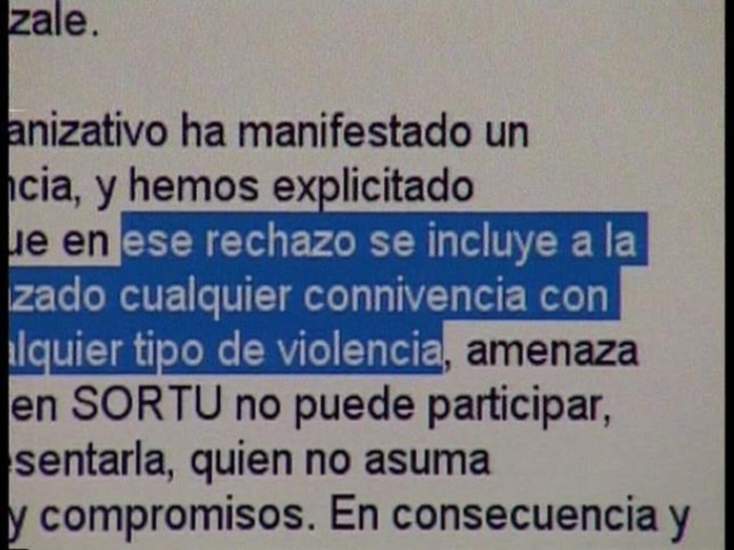 Sortu rechaza el «supuesto» plan de magnicidio contra Patxi López